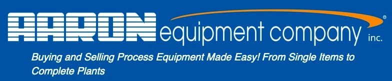 Aaron Equipment Company Inc. | Buying and Selling Process Equipment Made Easy! From Single Items to Complete Plants